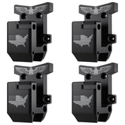 AR Rifle Wall Mount – AR15 / .223 / 5.56 Rifle Holder with Magazine Slot