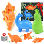 3-in-1 Dinosaur Magic Cube Puzzle Set