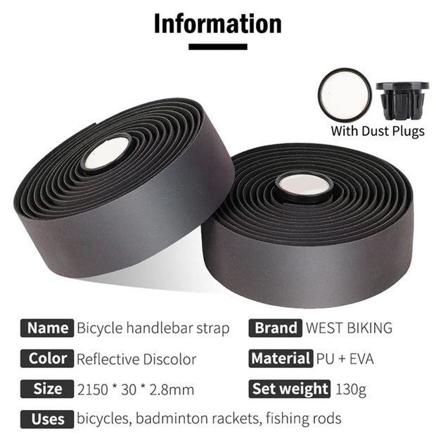 Reflective Bicycle Handlebar Tape
