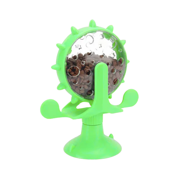 Cat Food Windmill Toy – Interactive Training & Puzzle