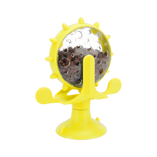 Cat Food Windmill Toy – Interactive Training & Puzzle