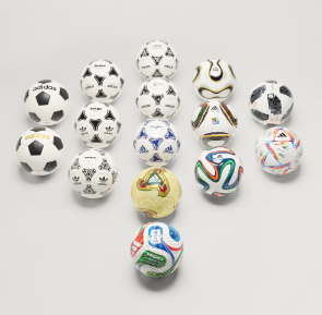🏆 Coffret de mini-ballons de collection historiques de la Coupe du Monde