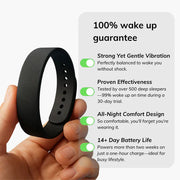 Smart Wake-Up Wristband Alarm – No More Oversleeping | Comfortable & Reliable Wake-Up Solution