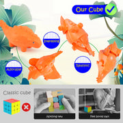 3-in-1 Dinosaur Magic Cube Puzzle Set