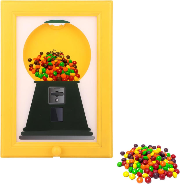 Creative Candy Dispenser Photo Frame – Fun Wall-Mounted Gumball Machine for Kids & Adults