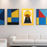 Creative Candy Dispenser Photo Frame – Fun Wall-Mounted Gumball Machine for Kids & Adults