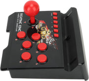 Wired Game Joystick, 4-in-1 Spherical Joystick, Wired Fighting Controller for Street Fighter Games, Compatible with PS3, PC, Android, and TV