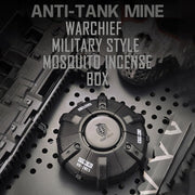 CS Tactical Portable Mosquito Coil Holder – Incense Burner & Fireproof Case