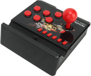 Wired Game Joystick, 4-in-1 Spherical Joystick, Wired Fighting Controller for Street Fighter Games, Compatible with PS3, PC, Android, and TV