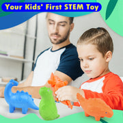 3-in-1 Dinosaur Magic Cube Puzzle Set