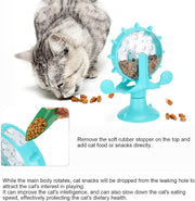 Cat Food Windmill Toy – Interactive Training & Puzzle