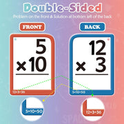 Pop & Learn Math Set: Multiplication Pop Board + Flashcards (Addition, Subtraction, Multiplication, Division)