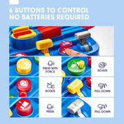 STEM Toys for Kids Ages 3-5 – Large Race Track Car Playset – Educational Toys for 3-Year-Old Boys and Girls – Birthday & Christmas Gifts