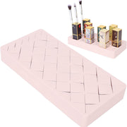 24-Slot Silicone Lipstick Organizer – Makeup Brush & Cosmetic Display Box