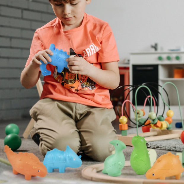 3-in-1 Dinosaur Magic Cube Puzzle Set