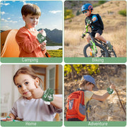 Dinosaur Walkie Talkies for Kids – T-Rex Camping Gear 2-Pack | 3 Channels, Long Range