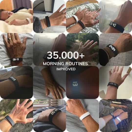 Smart Wake-Up Wristband Alarm – No More Oversleeping | Comfortable & Reliable Wake-Up Solution