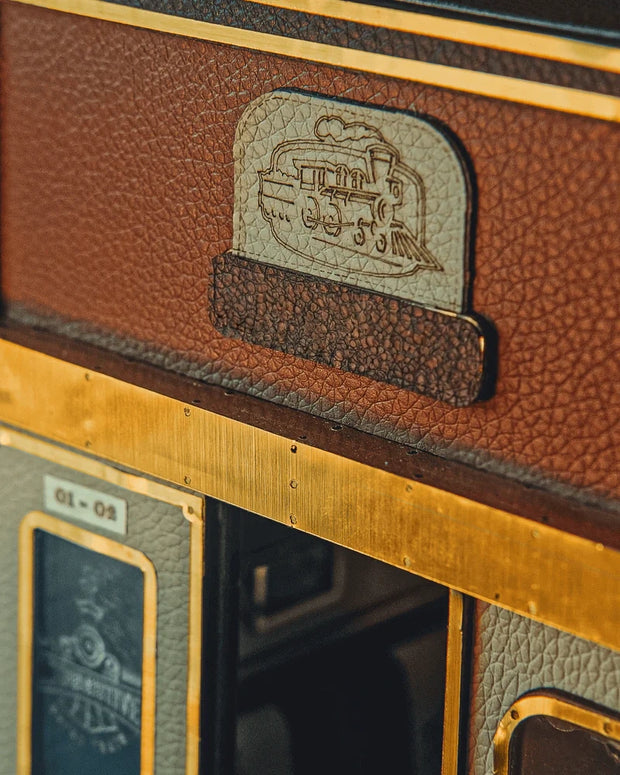 "Voyage in Motion" 1940s Train Cabin Book Nook Kit