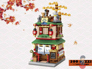 412-Piece Mini Store Building Set - Creative DIY Model Kit for Kids