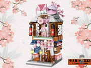 412-Piece Mini Store Building Set - Creative DIY Model Kit for Kids