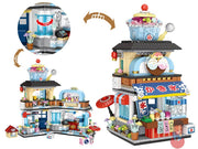 412-Piece Mini Store Building Set - Creative DIY Model Kit for Kids