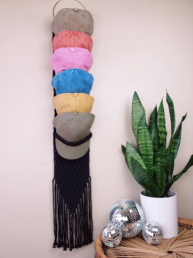 Baseball Cap Hanger – Custom Hanging Hat Rack