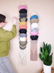 Baseball Cap Hanger – Custom Hanging Hat Rack