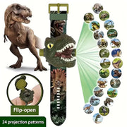 3D Dinosaur Projection Electronic Watch – Fun Luminous Toy for Kids