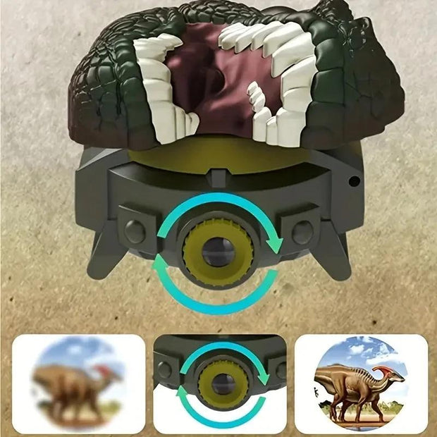 3D Dinosaur Projection Electronic Watch – Fun Luminous Toy for Kids