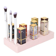 24-Slot Silicone Lipstick Organizer – Makeup Brush & Cosmetic Display Box