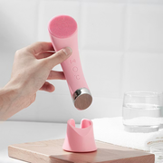 Sonic Vibration Facial Cleansing Brush – Deep & Gentle Cleaning with Adjustable Vibration & Heating
