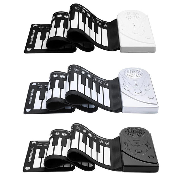 49-Key Roll-Up Electronic Piano